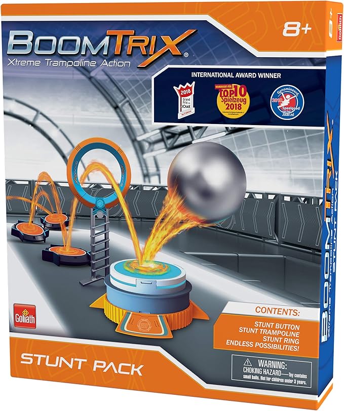 Goliath Boomtrix Stunt Pack Kinetic Metal Ball Chain Reaction Stunt Kit - Fun - Educational - STEM