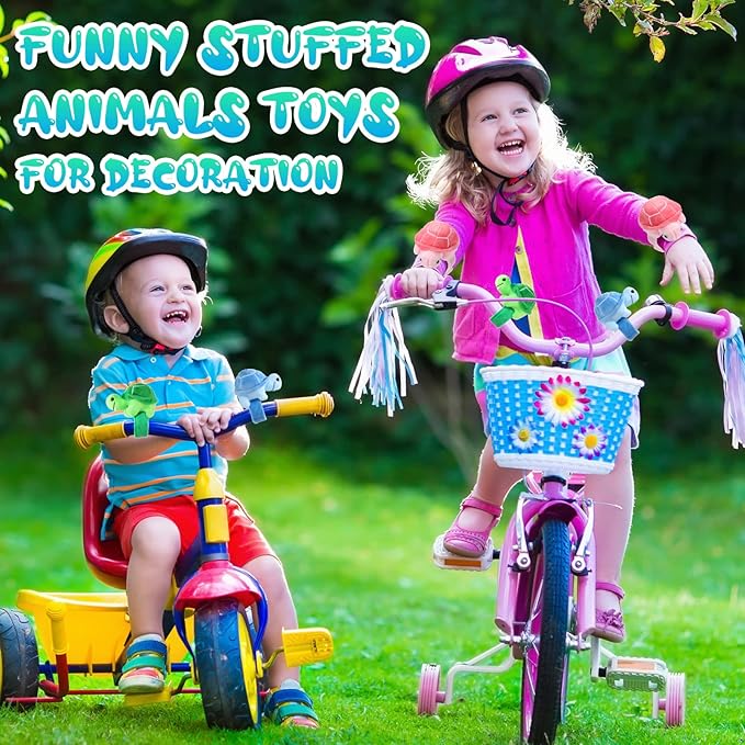 Lenwen 15 Pcs Stuffed Turtle Slap Bracelets Bulk Adorable Plush Turtle Stuffed Animals Slap Bracelets for Birthday Sea Party Favors Decor Goodie Bag Stuffers(Cute)