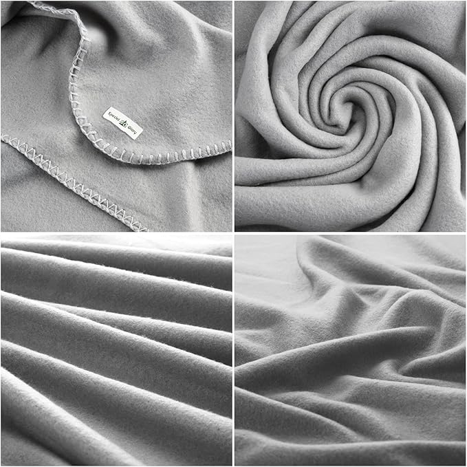 Special SG Glory Fleece Throw Blanket Set Bulk for Travel Kids Outdoor Wedding Pet (Assorted #7, Pack of 6 50x60 Inches)