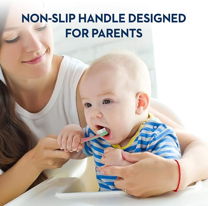 Oral-B Baby Toothbrush Featuring Disney's Pooh, Baby Soft Bristles, 0-3 Years, 1 Count (Pack of 2)