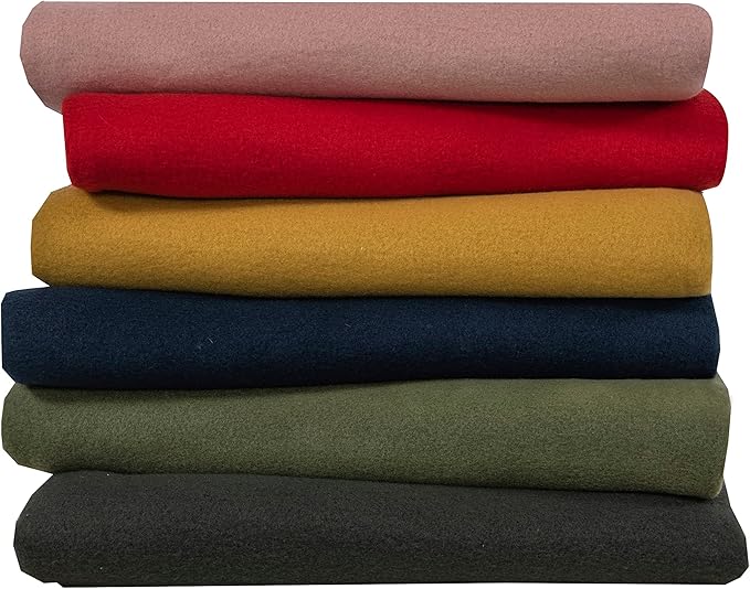 Special SG Glory Fleece Throw Blanket Set Bulk for Travel Kids Outdoor Wedding Pet (Assorted #3, Pack of 6 50x60 Inches)