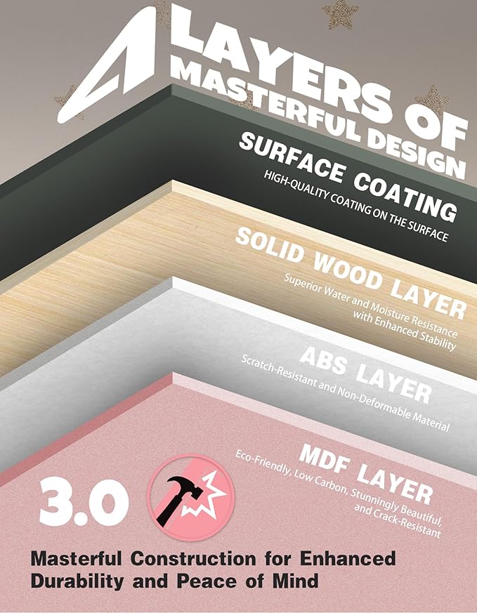 Joyooss Art Easel for Kids Easel for Toddlers, Adjustable Standing Wooden Toddler Easels Kids Board Whiteboard & Chalk Board Kids Dry Erase Board, Art Easel for Kids Easel for Kids