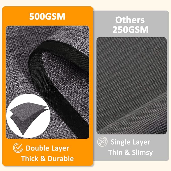 Joywell Remote Control Holder for Couch, Armchair Caddy Recliner Armrest Organizer Non Slip Sofa Arm Chair Caddie with 6 Pocket Storage for Magazine, Tablet, Phone, iPad, Grey