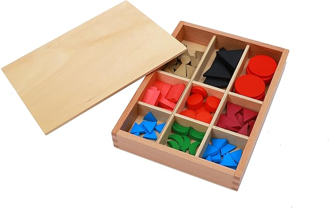 Adena Montessori Basic Wooden Grammar Symbols with Box Montessori Grammar Learning Language Development Materials