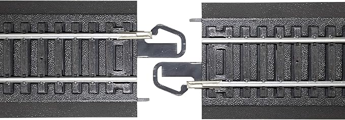 Bachmann Trains Snap-Fit E-Z TRACK WORLD’S GREATEST HOBBY TRACK PACK - Steel Alloy Rail With Black Roadbed - HO Scale , White Medium