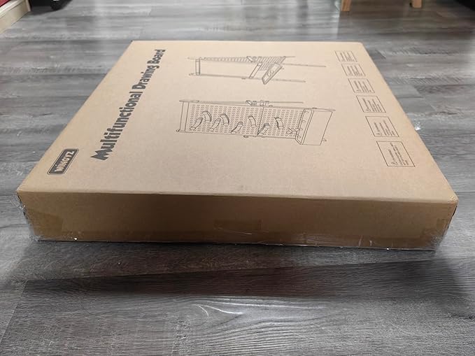 Kids Easel Wooden Marble Run for Kids, 4-in-1 Toddler Art Easel for Kids 3+ Painting Station Stand Drawing, Double-Sided 6 Heights Black Chalkboard Magnetic Whiteboard Paper Roll Holder