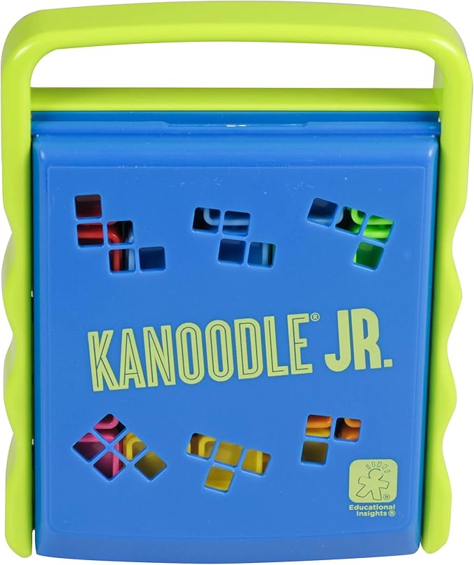 Educational Insights Kanoodle Jr. Brain Boosting Puzzle Game, Brain Teaser Game for Kids, 2-D & 3-D Puzzles, Gift For Kids Ages 4 to 7