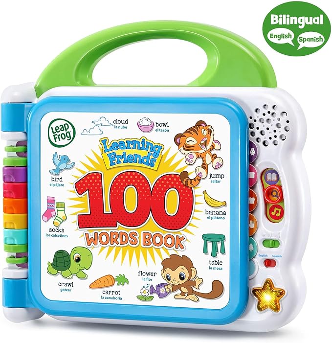 LeapFrog Learning Friends 100 Words Book, Green
