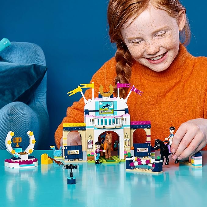 LEGO Friends Stephanie’s Horse Jumping 41367 Building Kit (337 Pieces)