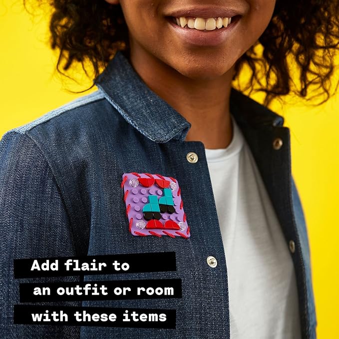 LEGO DOTS Designer Toolkit 10 in 1 Patterns Building Toy 41961 Arts and Craft Set for Creative Kids, Design Patches, Photo Frame, Pencil Holder, and More. 860+ Tiles. Gift Idea for Boys Girls Age 8+