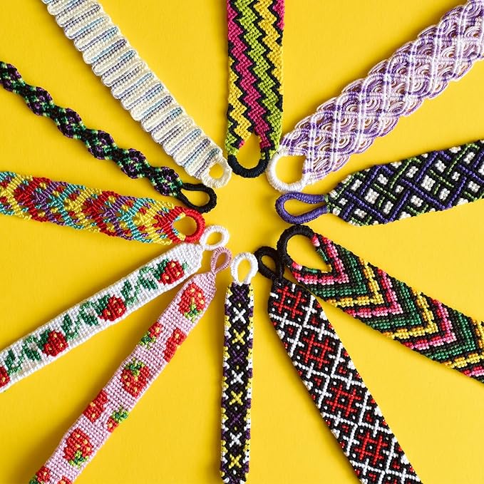 Happytime Friendship Bracelet Making Kit for Girls Birthday Gift Toy, Gir DIY Jewelry Making Kit Arts and Crafts for Kids, Fashion Fun Necklace Ring Bracelet Set