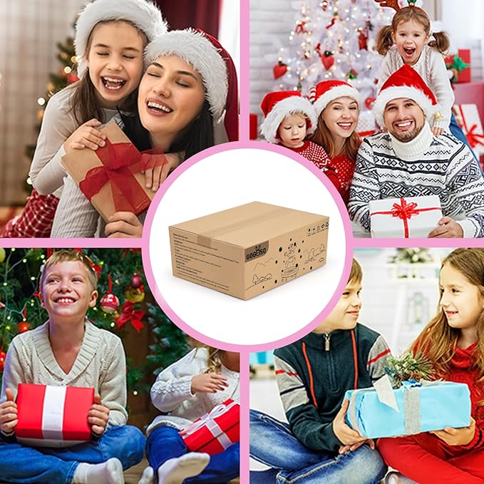 GOGOSO Ball Pit Balls Blue Balls for Ball Pits, Baby Pool for Babies, Kids, Toddlers, Boys, Phthalate Free BPA Free, Pack of 100 with Storage Bag, with Color Pearl Blue, Light Blue, White