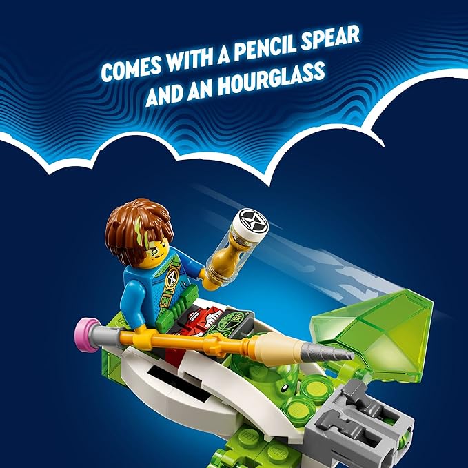 Lego DREAMZzz Grimkeeper The Cage Monster 71455 Building Toy Transforms from Z-Blob Robot to Mini-Plane to Hoverbike, Great for Imaginative and Pretend Play, Unique Birthday Gift for 7+ Year Olds