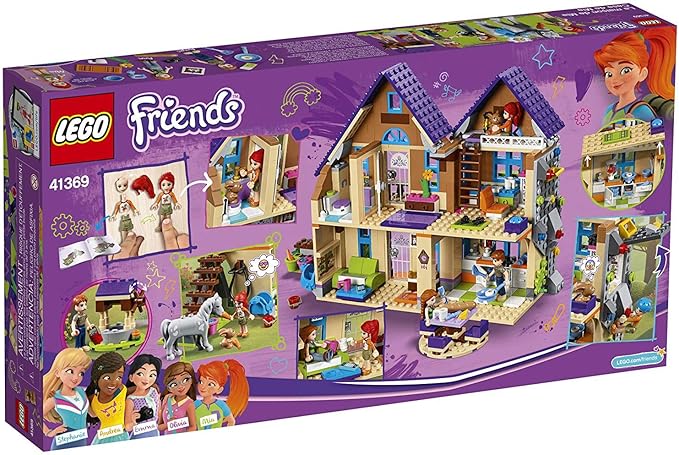LEGO Friends Mia's House 41369 Building Kit with Mini Doll Friends Figures and Toy Horse (715 Pieces)