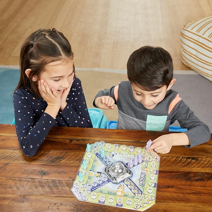 Hasbro Gaming Trouble Bluey Edition Game | Family Board Games | Kids Play as Bluey, Bingo, Bandit or Chilli | Easter Gifts for Girls & Boys | 2-4 Players | Ages 5+ (Amazon Exclusive)