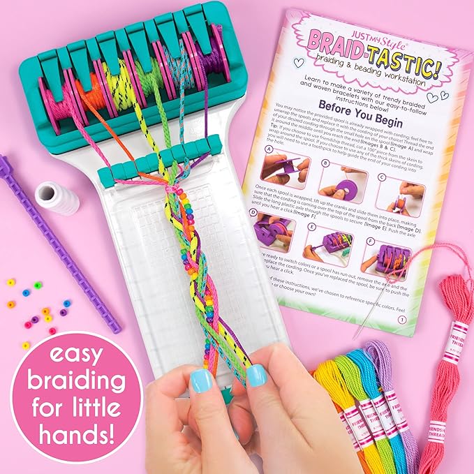 Just My Style Braidtastic Art and Craft Kit by Horizon Group USA, 96 months to 1200 months