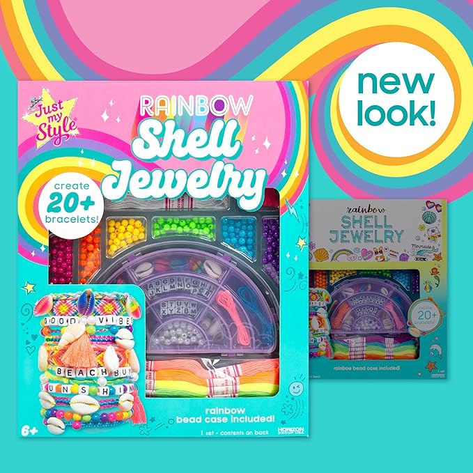 Just My Style Rainbow Shell Jewelry by Horizon Group USA