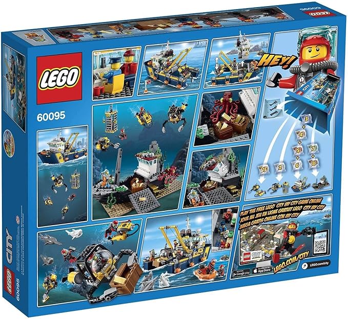 LEGO City Deep Sea Explorers 60095 Exploration Vessel Building Kit