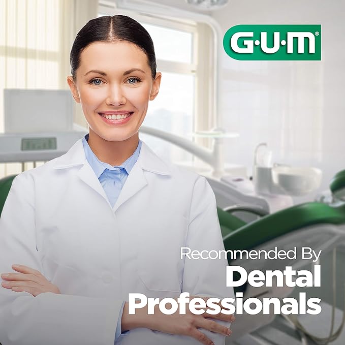 GUM Crayola Power Toothbrush for Kids, Extra Soft Bristled Toddler Toothbrushes, Travel Cap + Suction Cup Base, Batteries Included, 1ct