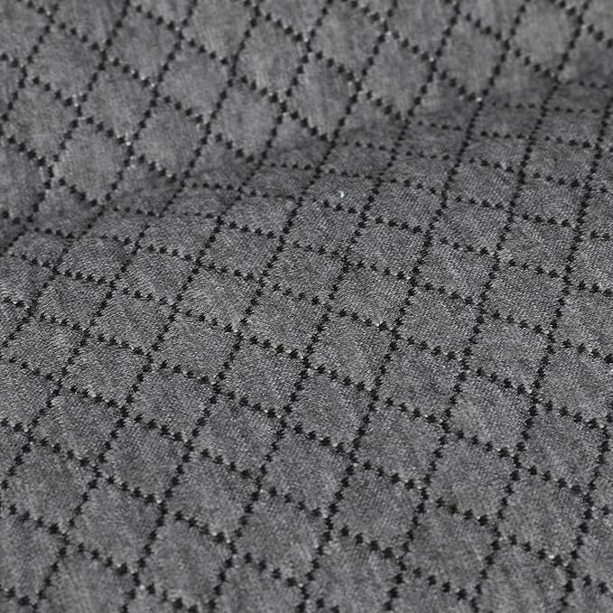 MINUPWELL 6.5" Knee Pillow for Side Sleepers - 100% Shredded Memory Foam Leg Pillow for Side Sleeping - Between Leg & Under Hip Pillow - Relieving Leg, Back, and Knee Pain - High Supportive