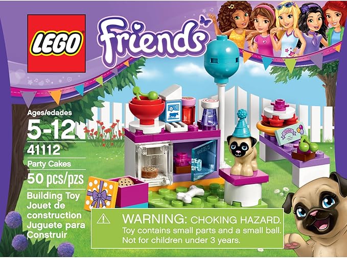 LEGO Friends Party Cakes (50 Piece)