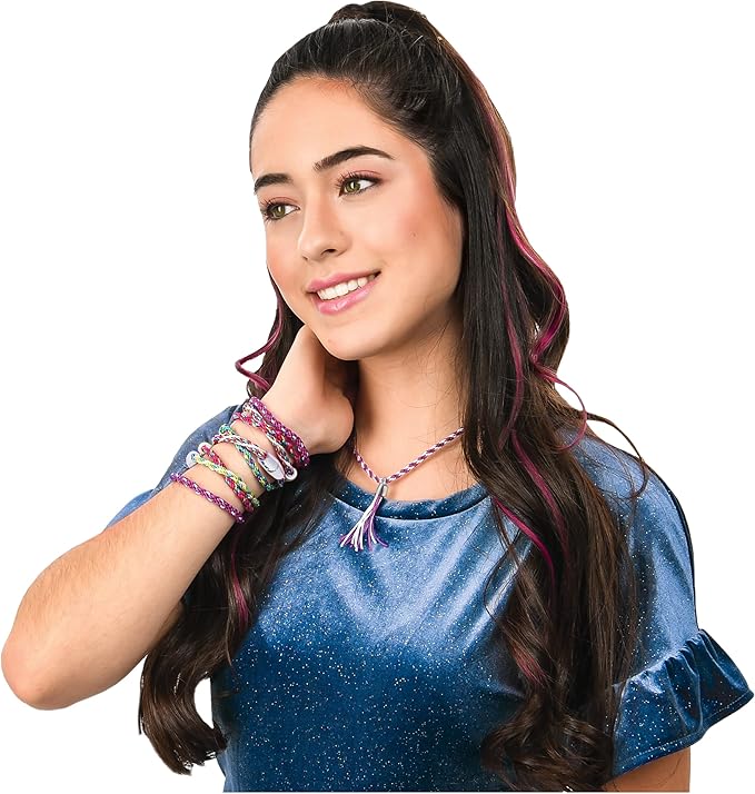 Cool Maker, KumiKreator Candy Mini Fashion Pack Refill, Friendship Bracelet Activity Kit