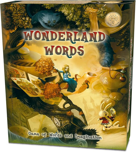 Alice in Wonderland Words | Game of Words and Imagination for The Whole Family | Engaging, Cooperative, and Creative | Ages 8+ | 2-6 Players | 15-45min Playtime