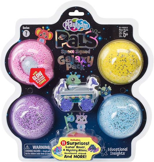 Educational Insights Playfoam Pals Space Squad Galaxy Pack, 11 Surprises Inside, Non-Toxic, Never Dries Out, Ages 3+