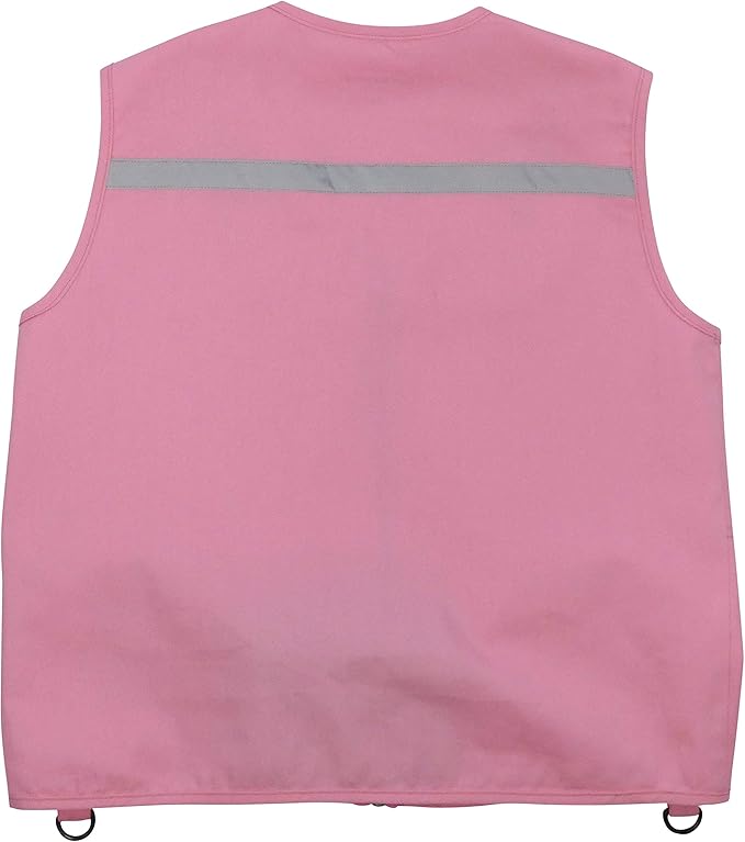 Kids Cargo Vest for Boys and Girls with Reflective Safety Straps