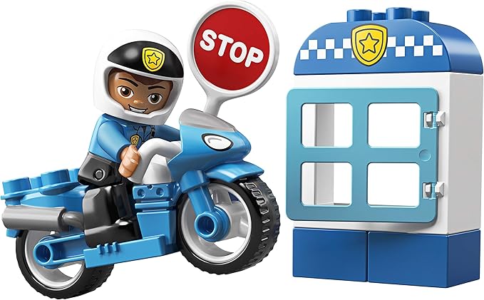 LEGO DUPLO Town Police Bike 10900 Building Blocks (8 Pieces)