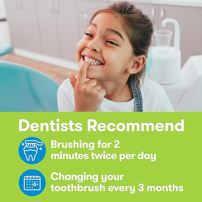 FIREFLY Ready Go Light Up Timer Toothbrush, L.O.L. Surprise!, Premium Soft Bristles, 1 Minute Timer, Less Mess Suction Cup, Battery Included, Easy Storage, Dentist Recommended, Ages 3+, 2 Pack