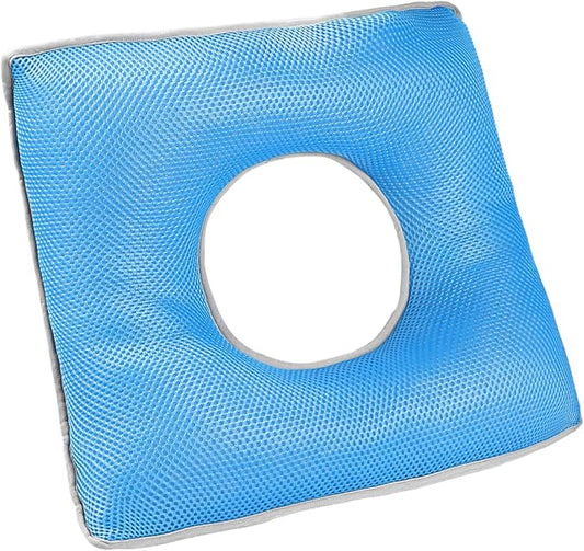 Tailbone Pain Relief Cushion, Donut Pillow Seat for Anti-Bedsore & Sitting Comfort. Wheelchair & Office Chair Cushion with Lift for Legs & Buttocks. for Car, Bed Use