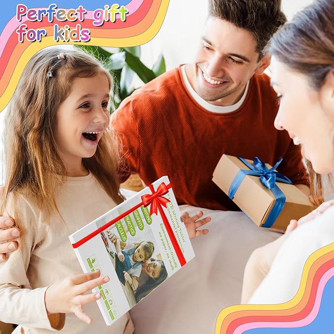 16 Inch LCD Writing Tablet - Colorful Electronic Drawing Pad & Doodle Board for Kids Ages 3-8, Erasable Educational Toy, Birthday Gift and Christmas for Girls and Boys