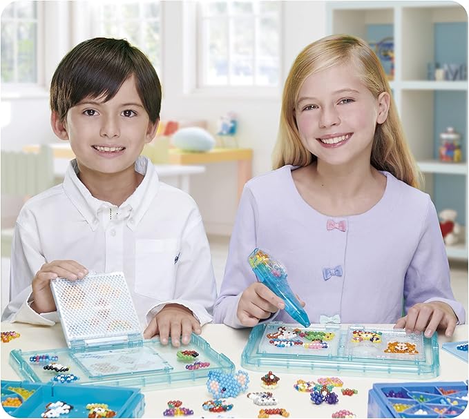 Aquabeads Jewel Bead Pack - Arts & Crafts Bead Refill Kit for Kids 4+ - Expand Your Aquabeads Creations with 800+ Jewel Beads in 8 Colors