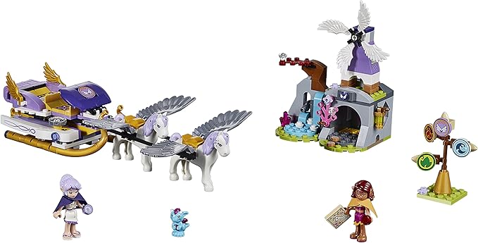 LEGO Elves 41077 Aira's Pegasus Sleigh Building Kit
