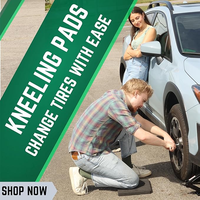 XCEL Stadium Seat Cushion (4 Pack), Multi-Use Kneeling Pads, Thick Bleacher Cushion Stadium Seats for Sports Larger Than Others, Outdoor Seating, Garage, Yoga Water Resistant and Soft (14" x 12" x 1")