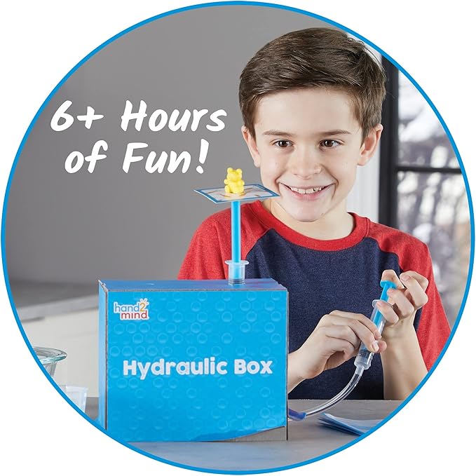 hand2mind H2Ohhh! Water Science Kit, Chemistry Kit for Kids 8-12, Chemistry Set, Science Kits & Toys, 24 Science Experiments, 1 Career & Lab Guide, Color Chemistry, Bubbles, Tornadoes, STEM Toy