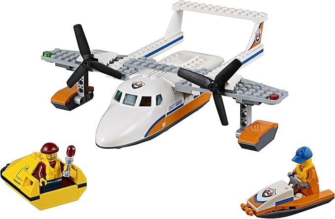 LEGO City Coast Guard Sea Rescue Plane 60164 Building Kit (141 Piece)