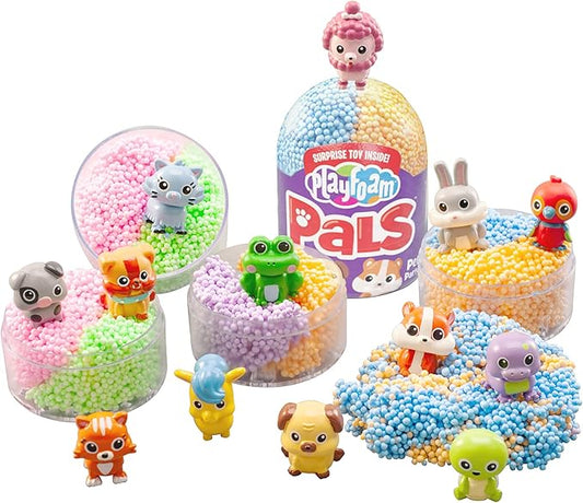 Educational Insights Playfoam Pals Pet Party 2-Pack | Non-Toxic, Never Dries Out Playfoam | Sensory, Shaping Fun, Arts & Crafts For Kids | Surprise Collectible Toy| Perfect for Ages 5 and up