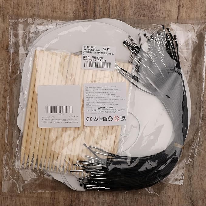 48pcs Halloween Scratch Mask, Skull Magic Scratch Paper Art Masks Set Funny Paper Art Craft Kit Halloween Party Favor Supplies for Kids