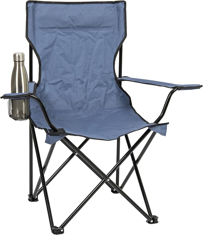 CAMP & GO Portable Max Quad Camping Cup Holders and Carrying Bag Chair
