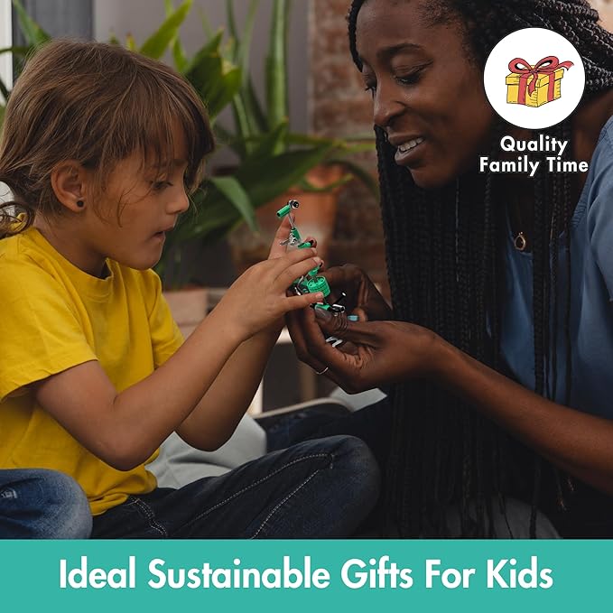 Dino Erector Set, Educational Build Your Own Robot Toy for Kids Ages 6 7 8 9+ Year Old Boys and Girls, Stem Building Toys Engineering Kit, Construction Toys Steam Gifts for Kids