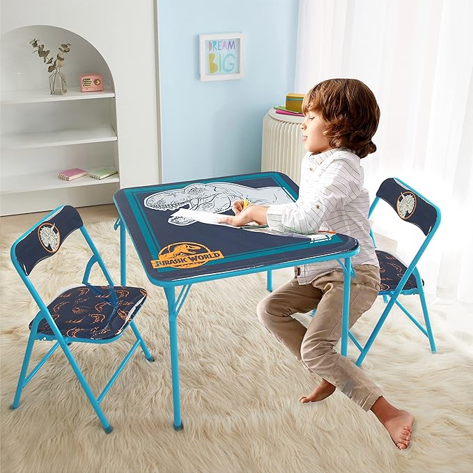 Jurassic World 3 Pc Table And Chair Set