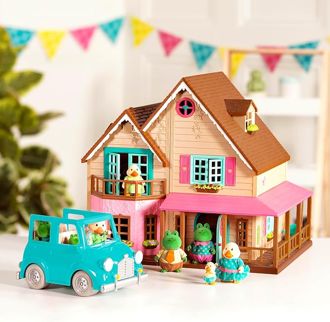 Li’l Woodzeez – Toy Car – Miniature Car – Car for Figurines – Toy Truck – 3 Years + – Breezy Buggy