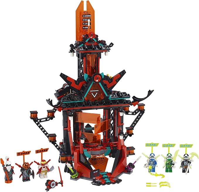 LEGO NINJAGO Empire Temple of Madness 71712 Ninja Temple Building Kit, New 2020 (810 Pieces)