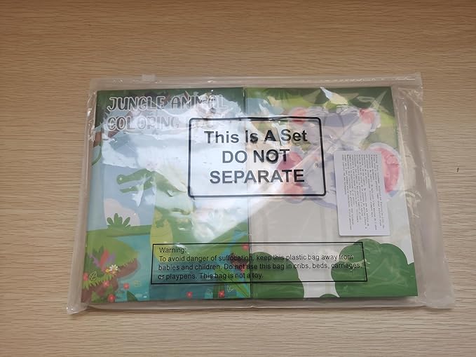 Honoson 24 Pcs Kids Coloring Books Animals Truck Coloring Books Bulk Jungle Animals Party Favors Mini DIY Art Drawing Pages for Birthday Gifts Classroom Jungle Party Supplies(Cartoon Style)