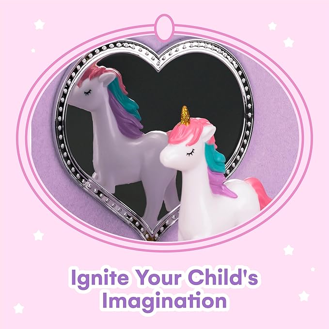 Jewelkeeper Girl's Cloud Shaped Unicorn Musical Jewelry Box