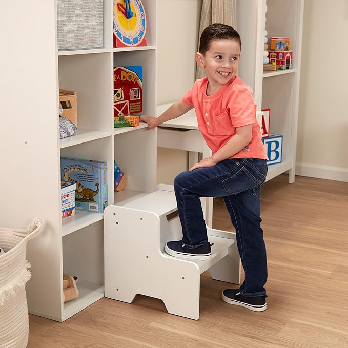 Melissa & Doug Step Stool - White
