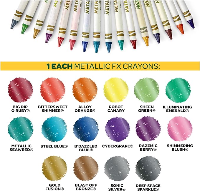 Crayola Ultimate Crayon Caddy with Lid and Sharpener, 152 Crayons (520030)