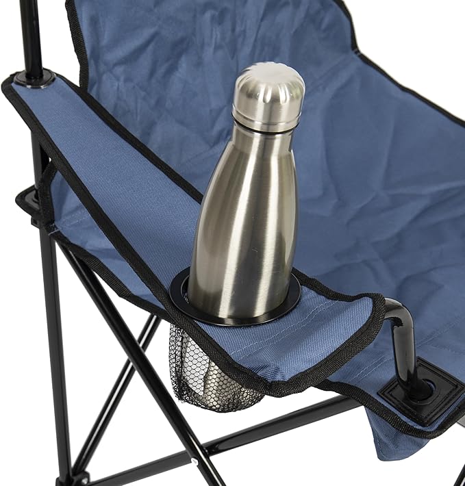 CAMP & GO Portable Max Quad Camping Cup Holders and Carrying Bag Chair